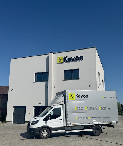 Kavon's premises and delivery vehicle in Poland
